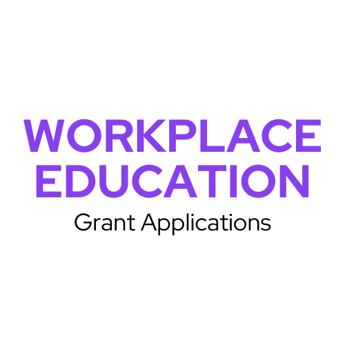 workplace education grant applications