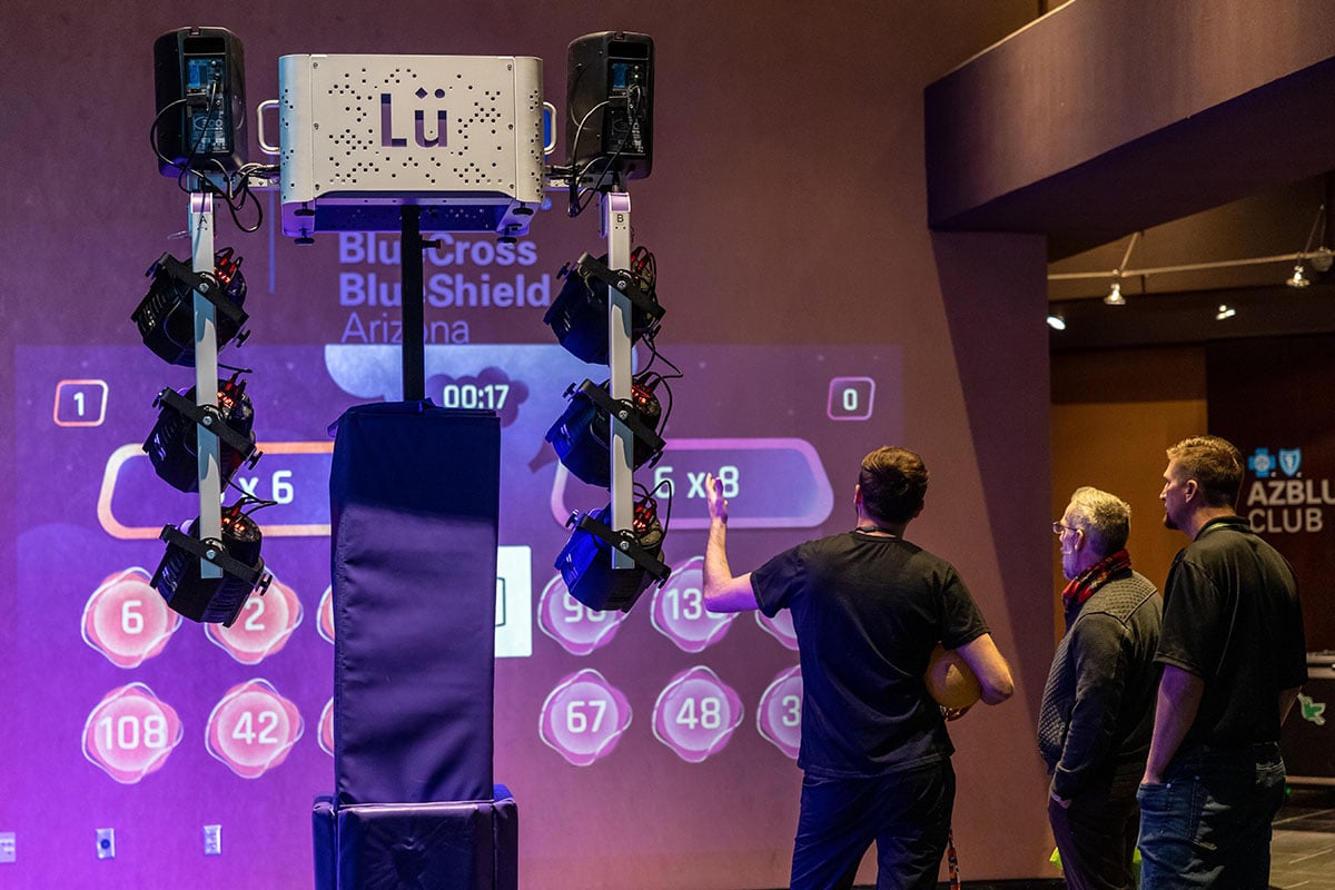 Bluum 2023 Tech Tour Lu Interactive demonstration