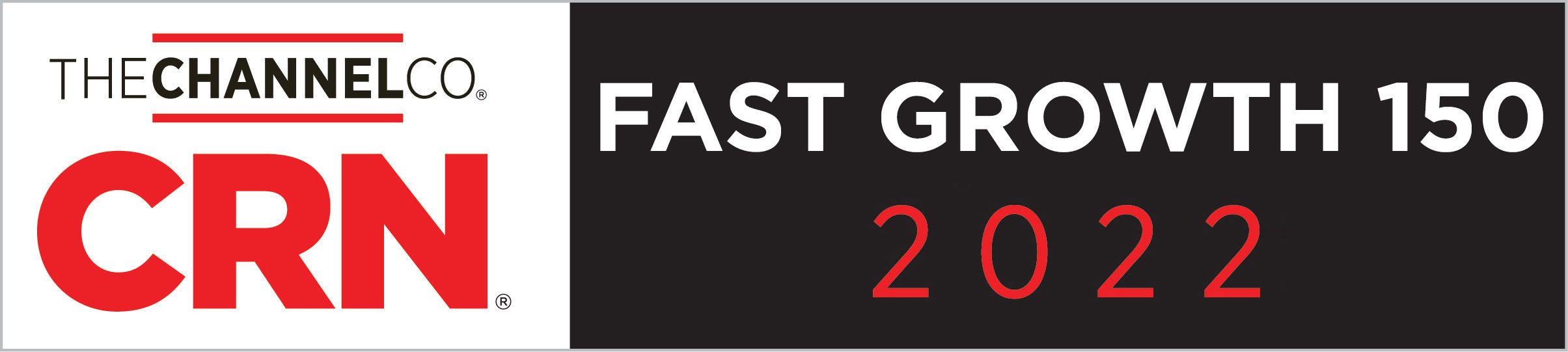 2022 CRN Fast Growth 150_Horizontal Logo