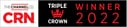 2022 CRN Triple Crown Award_Horizontal Logo