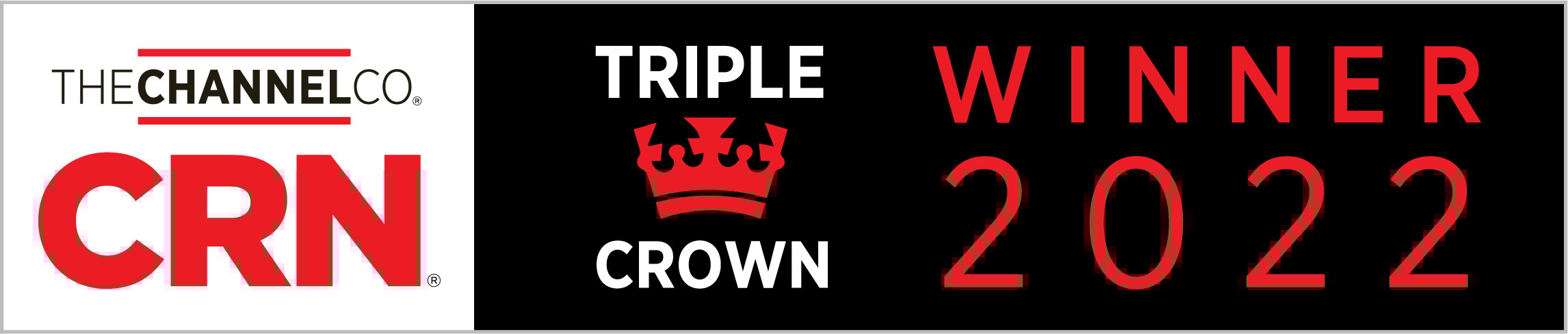 2022 CRN Triple Crown Award_Horizontal Logo
