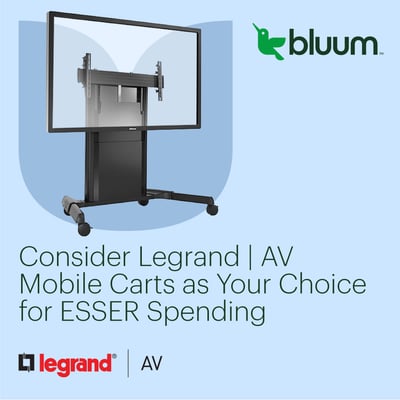 consider legrand-av mobile carts as your choice for esser spending