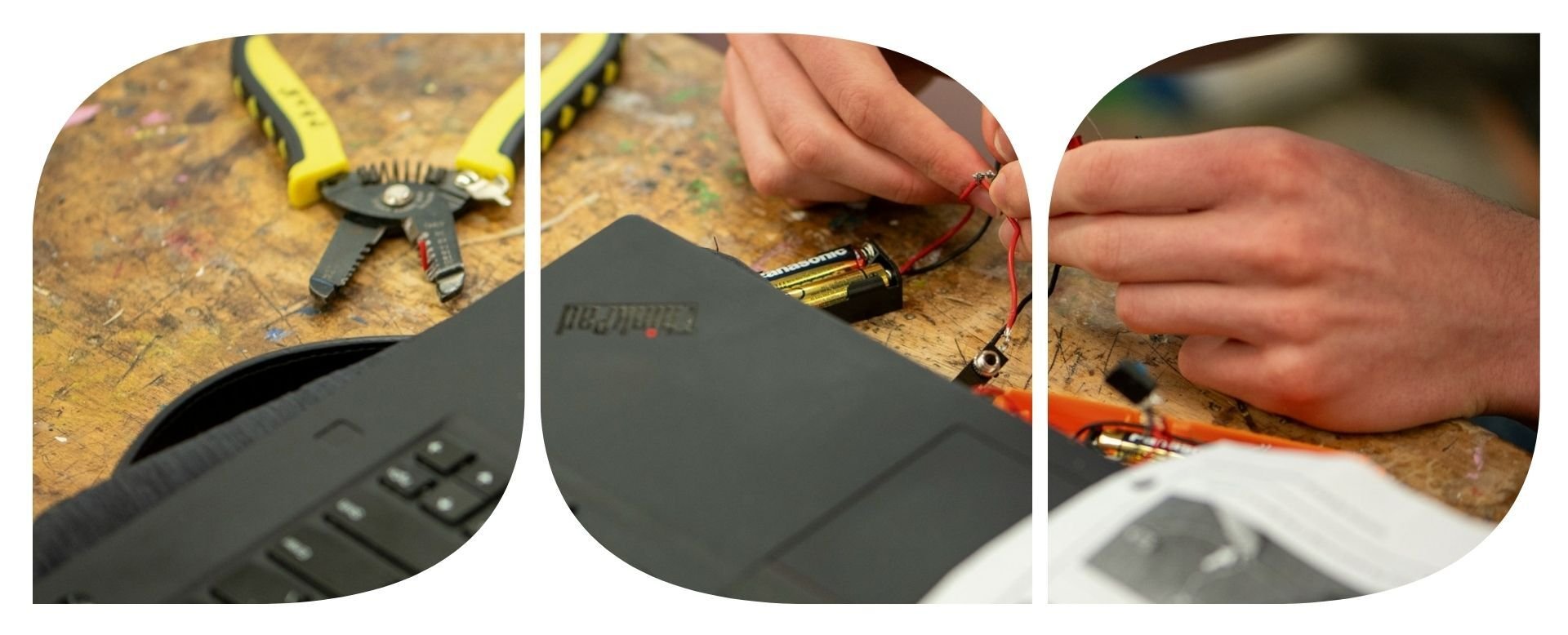 fixing a laptop