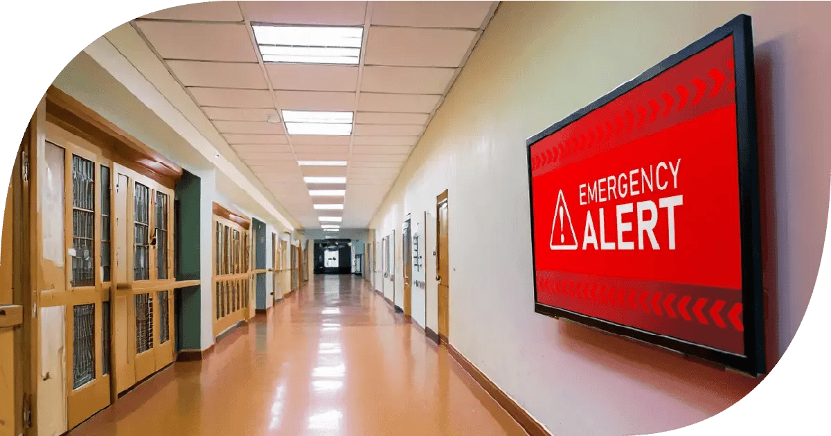 interactive flat panels for school campus security