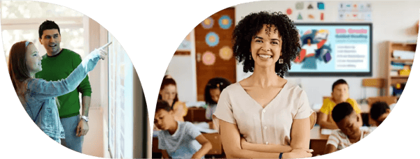 teaching with interactive flat panels in classrooms