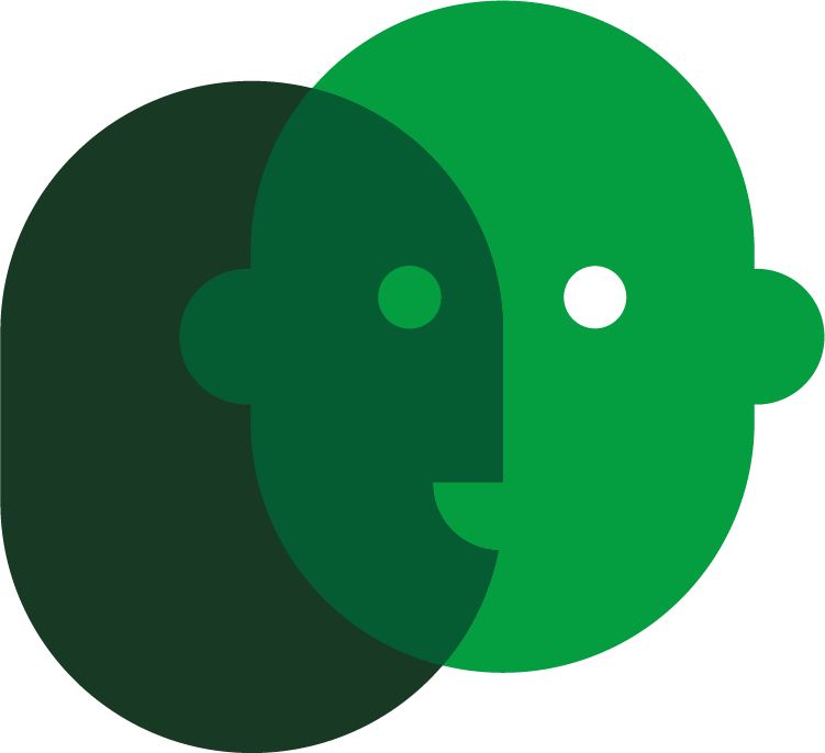 A face and its shadow
