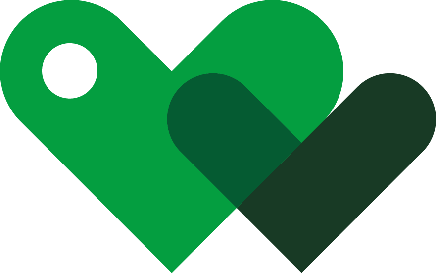 2 hearts