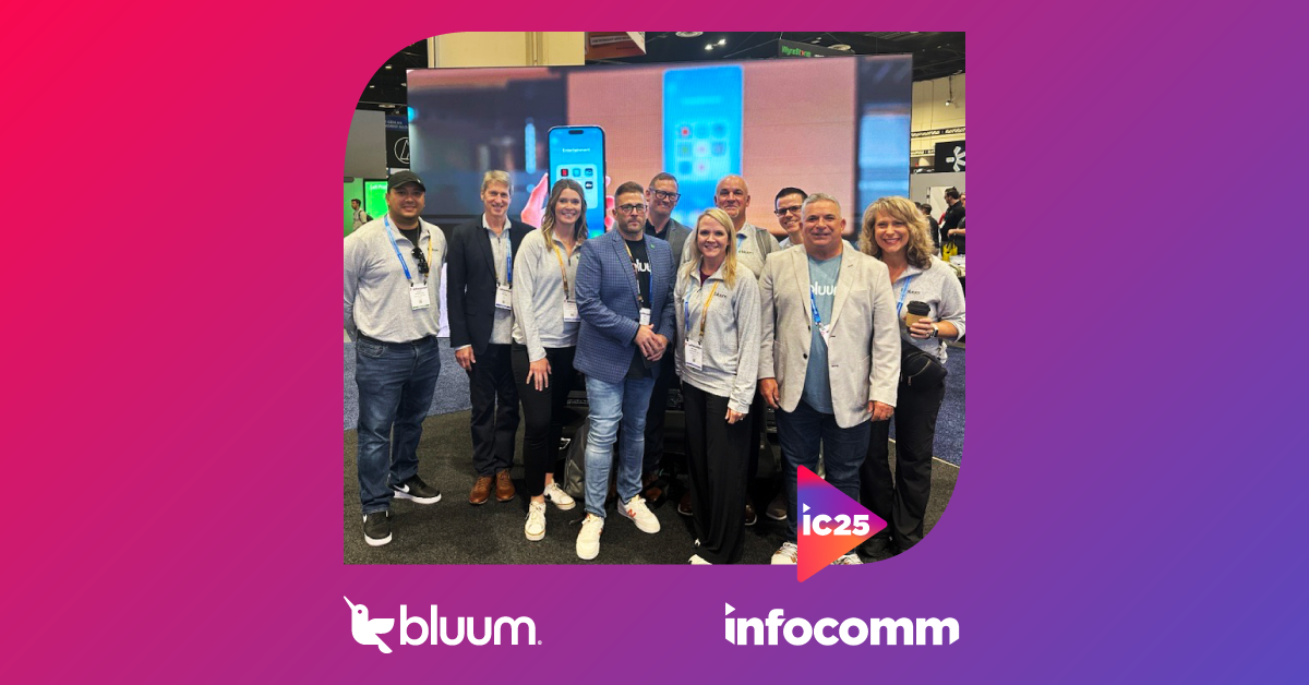 Bluum, InfoComm, AV, EdTech